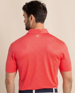 Driver Snazzy Scales Printed Polo