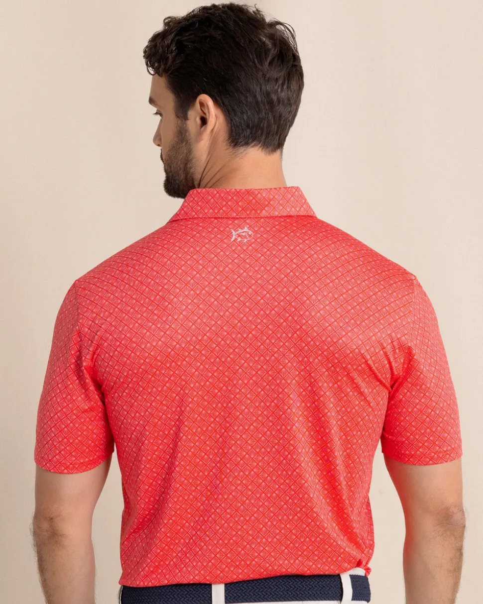 Driver Snazzy Scales Printed Polo