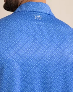 Driver Snazzy Scales Printed Polo