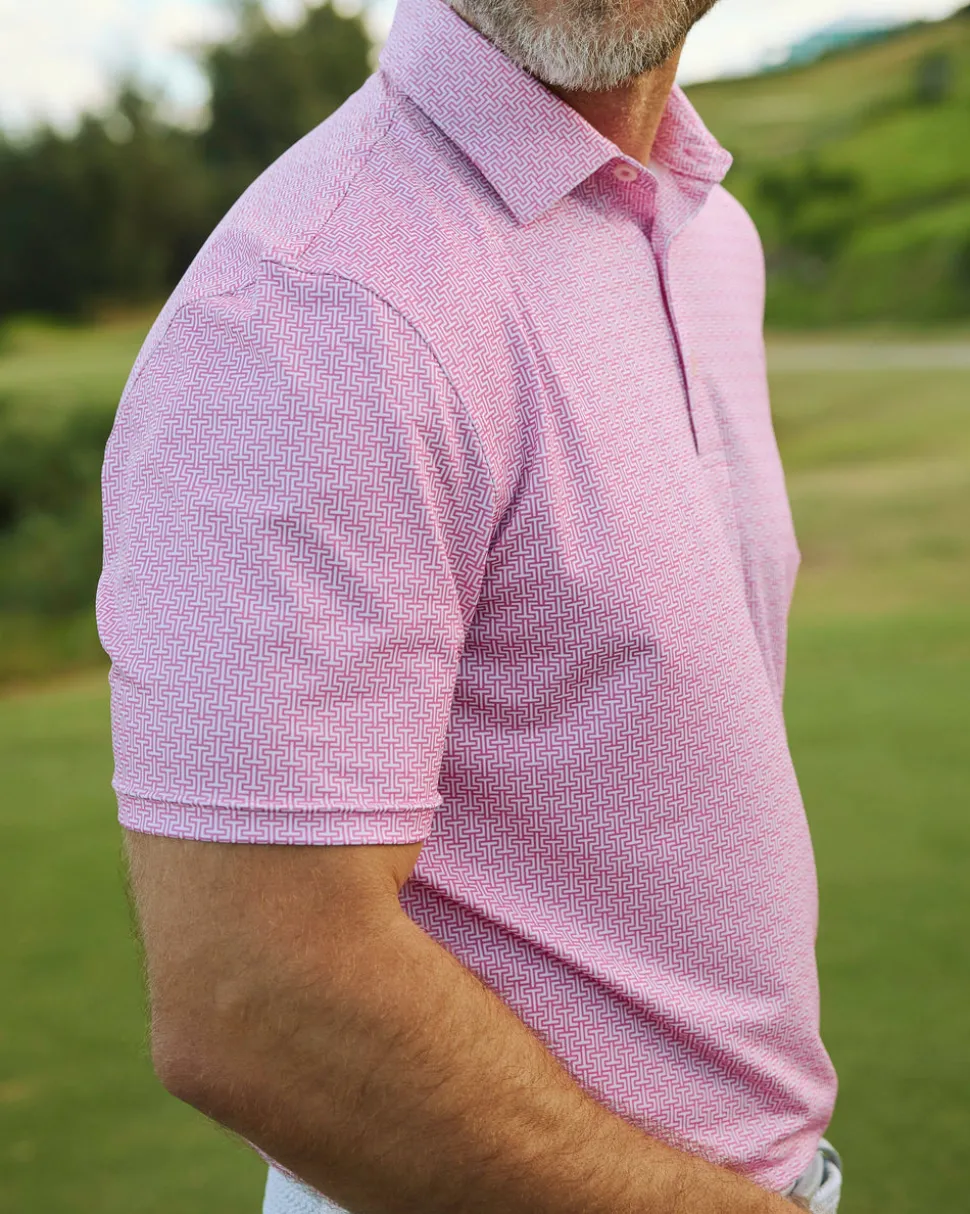 Driver ST Geo Printed Polo