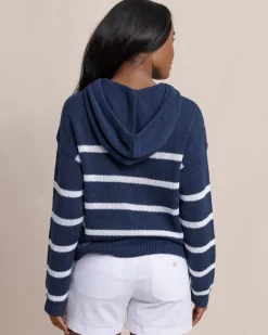 Everlee Striped Hoodie Sweater
