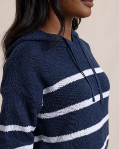 Everlee Striped Hoodie Sweater