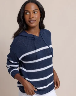 Everlee Striped Hoodie Sweater