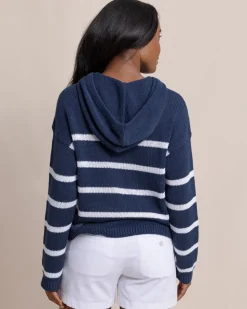 Everlee Striped Hoodie Sweater