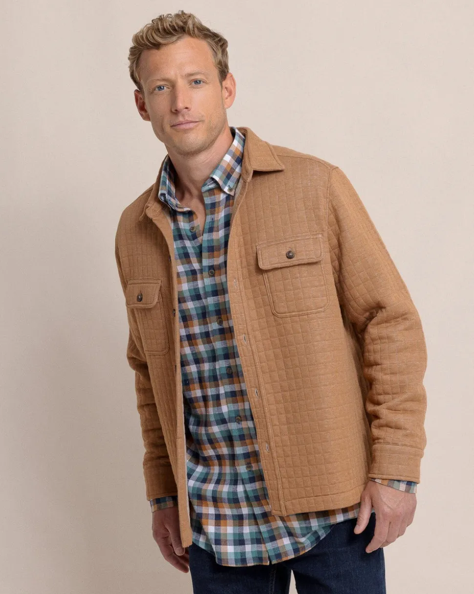 Fairwood Quilted Knit Shacket