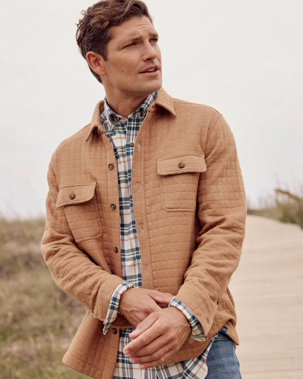 Fairwood Quilted Knit Shacket