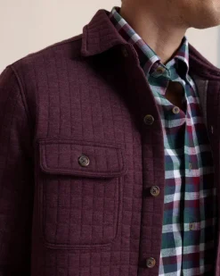 Fairwood Quilted Knit Shacket