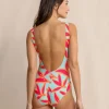 Garden Glory Scoop Neck One-Piece