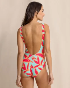 Garden Glory Scoop Neck One-Piece