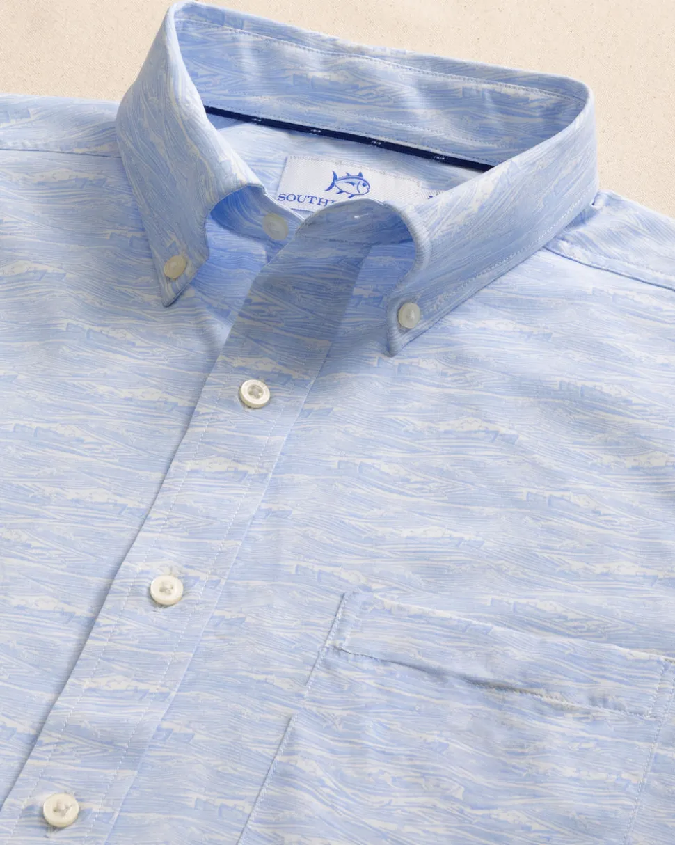 Get In Shipshape Intercoastal Short Sleeve Sport Shirt