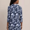 Ginny Grand Palms Printed Performance Dress