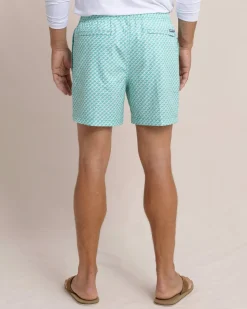 Green There Done That Swim Trunk