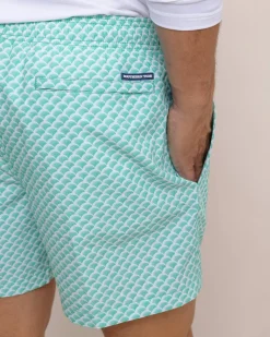 Green There Done That Swim Trunk