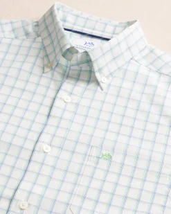 Habersham Plaid Intercoastal Long Sleeve Sport Shirt
