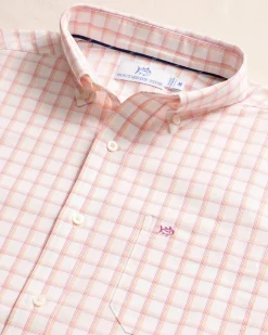 Habersham Plaid Intercoastal Long Sleeve Sport Shirt