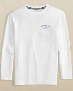 Kids Palms and Skipjacks Long Sleeve Performance T-Shirt