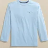 Kids Shark Attack Performance Long Sleeve T-Shirt
