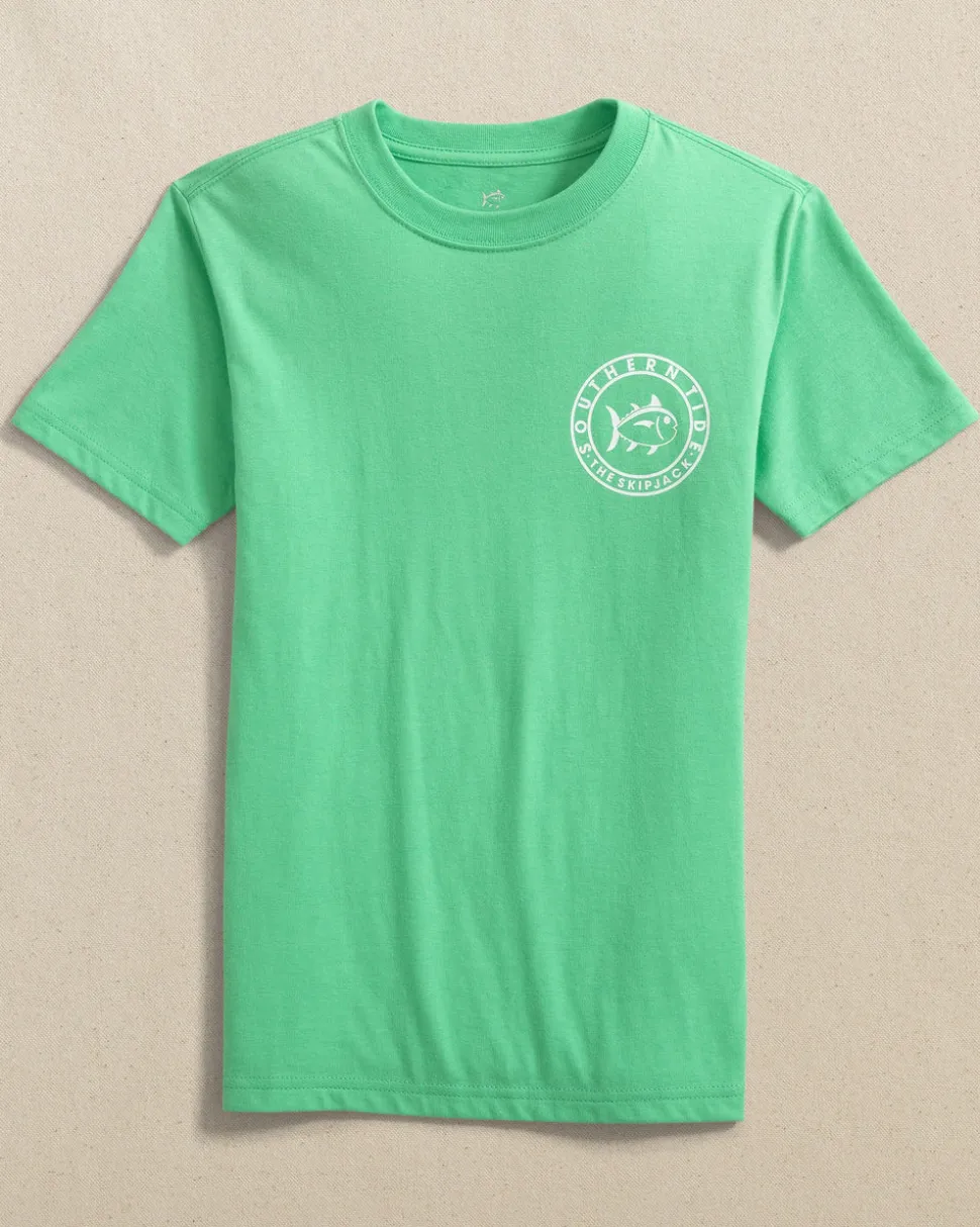 Kids Skipjack Badge Short Sleeve T-Shirt