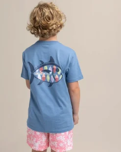 Kids Skipjack Lure Fill Short Sleeve T-Shirt