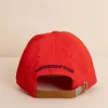 Kids Uh Oh Sharks Leather Strap Hat