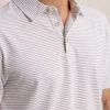 Linen Cotton Sandwave Polo