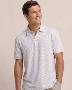 Linen Cotton Sandwave Polo