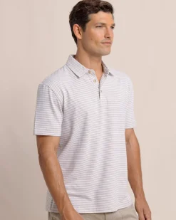 Linen Cotton Sandwave Polo