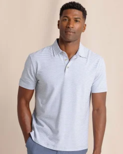 Linen Cotton Sandwave Polo
