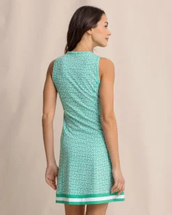 Lyllee ST Geo Printed Performance Dress