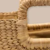 Mini Woven Rattan Tote