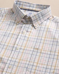 Morris Island brrr°® Intercoastal Plaid Long Sleeve Sport Shirt