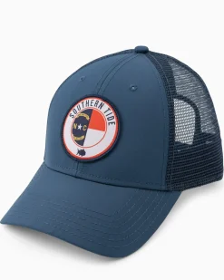North Carolina Patch Performance Trucker Hat