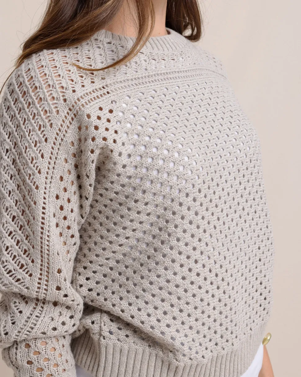 Ophelia Open Stitch Sweater