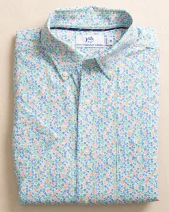 Petal Party Intercoastal Short Sleeve Sport Shirt