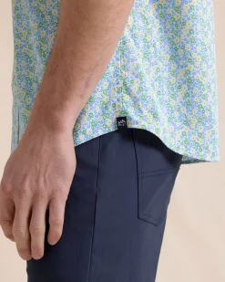 Petal Party Intercoastal Short Sleeve Sport Shirt