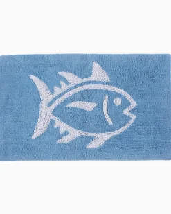 Reversible Skipjack Bath Rug - 20"W x 32"L