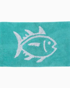 Reversible Skipjack Bath Rug - 20"W x 32"L