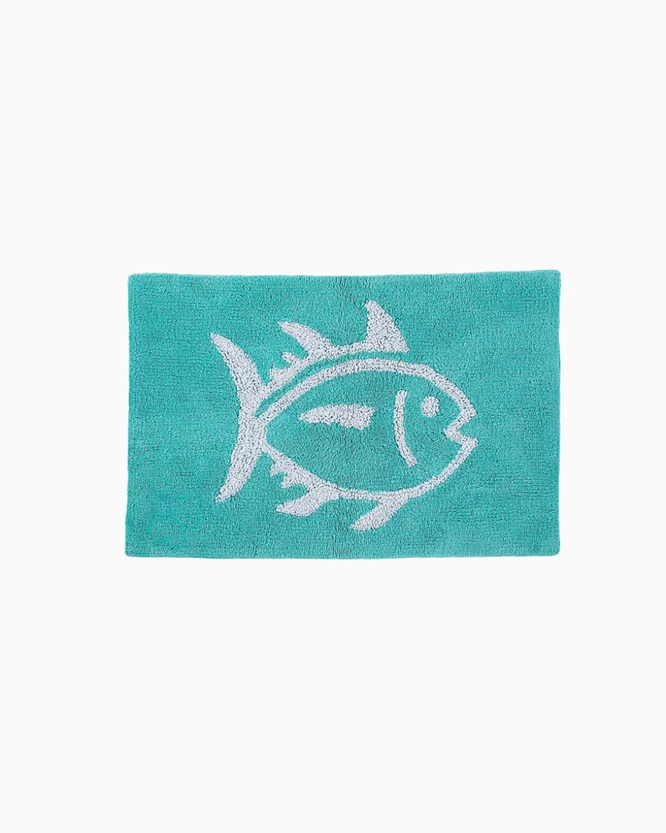 Reversible Skipjack Bath Rug - 17”W x 24”L