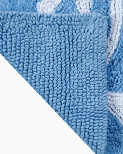 Reversible Skipjack Bath Rug - 17”W x 24”L