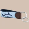 Rising Skipjack Striped Key Fob