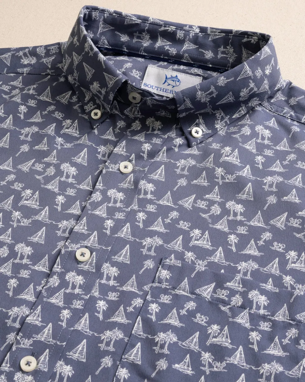 Sail Away brrr°® Intercoastal Short Sleeve Sport Shirt