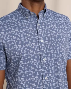 Sail Away brrr°® Intercoastal Short Sleeve Sport Shirt
