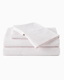 Southern Tide Calico Scallop Pink Sheet Set