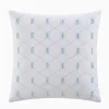 Southern Tide Southern Pines Square White Decorative Pillow