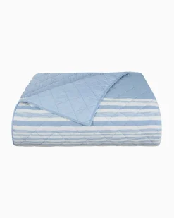 Southern Tide Westlake Blue Quilt