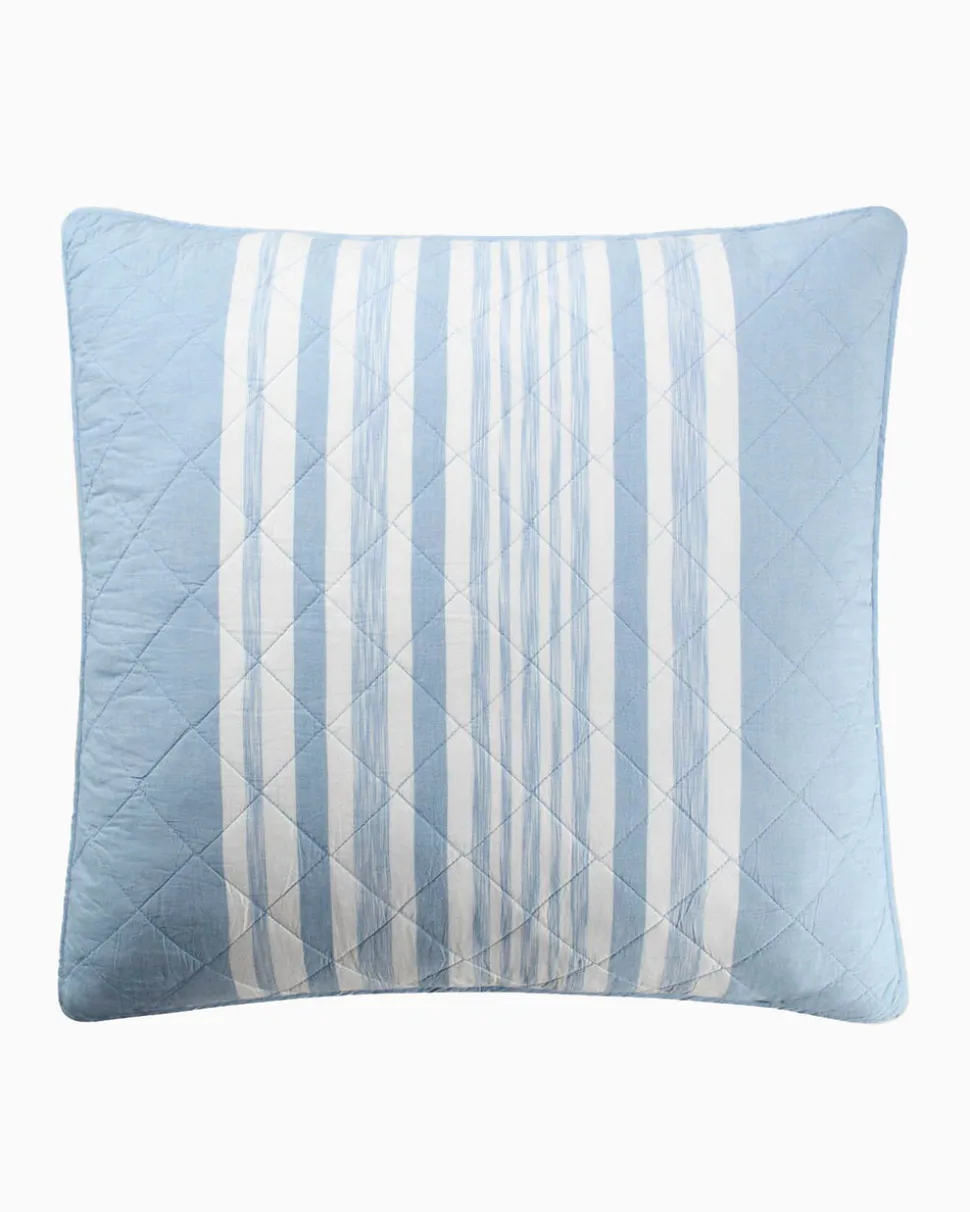 Southern Tide Westlake Euro Blue Sham
