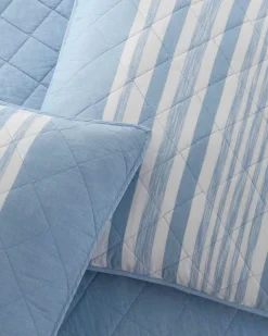 Southern Tide Westlake Euro Blue Sham