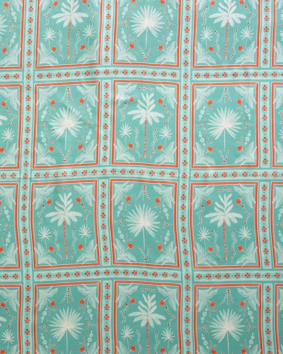 Southern Tide x Swells - Illustrated Palms Scarf