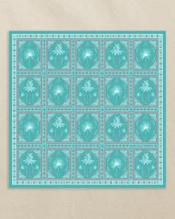 Southern Tide x Swells - Illustrated Palms Scarf