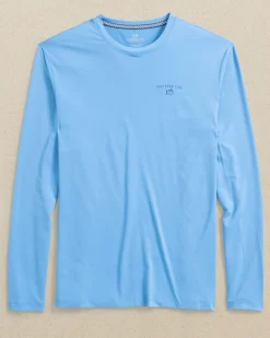 Spearfishing Badge Long Sleeve Performance T-Shirt
